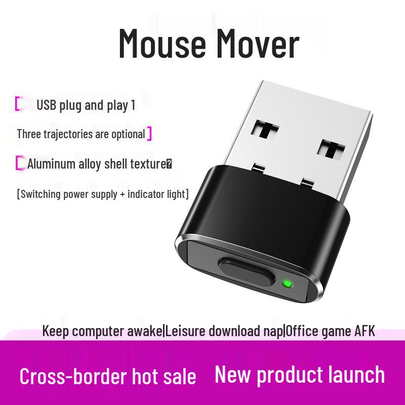 Anti-Sleep Mouse Mover: Prevents Screen Lock with Automated Cursor Movement