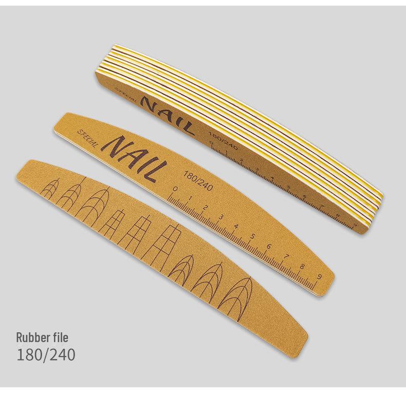 Graduated Nail File Buffer Set for Shaping and Nail Art