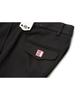 Mondiag Men'S Single-Pleat Herringbone Pants (Black)