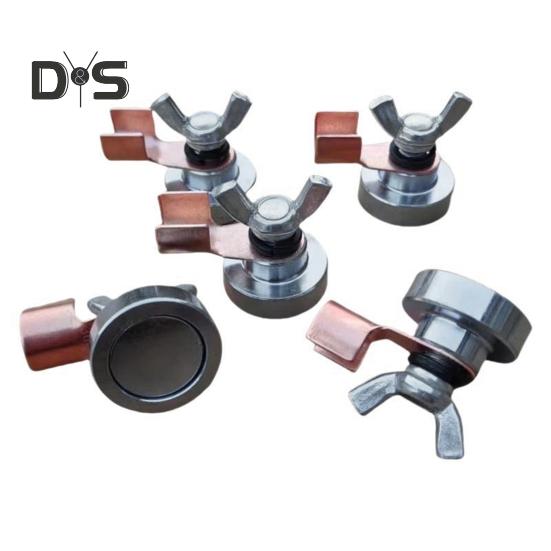 Magnetic Welding Grounding Clamp Heavy Duty Welding Support Holder Portable Metal Welder Welding Ground Clamp Tools