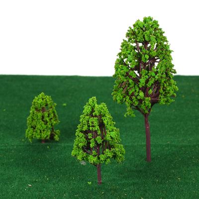 12PCS Plastic Model Trees Architectural for Railroad Layout Garden Landscape Scenery 2