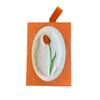 Tulip Coral Fleece Bridesmaid Gift Towel Set