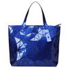 Fashionable Solid Color Geometric Pattern Large Capacity Casual Tote Bag For Women