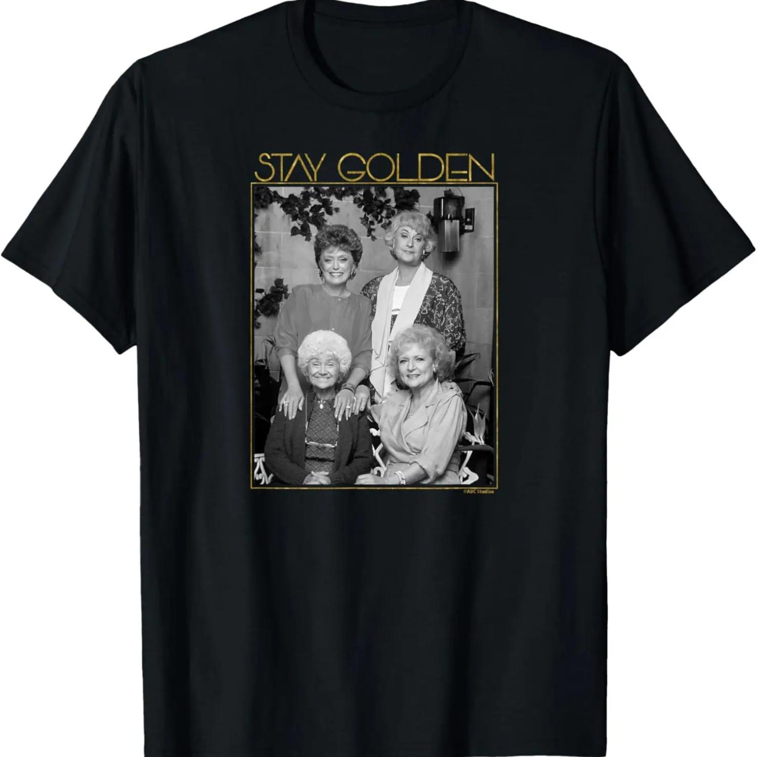 The Golden Girls - Rose Blanche Sophia Dorothy T-Shirt S чёрный