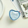 Glass Love Mobile Phone Airbag Bracket Pasted Magnetic Telescopic Desktop Watching Drama Tracking Support Ring Creative Pattern