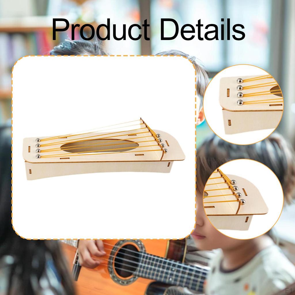 DIY Educational Model Toys, Stem Models Building Toy, Guzheng Instruments Creative Homemade