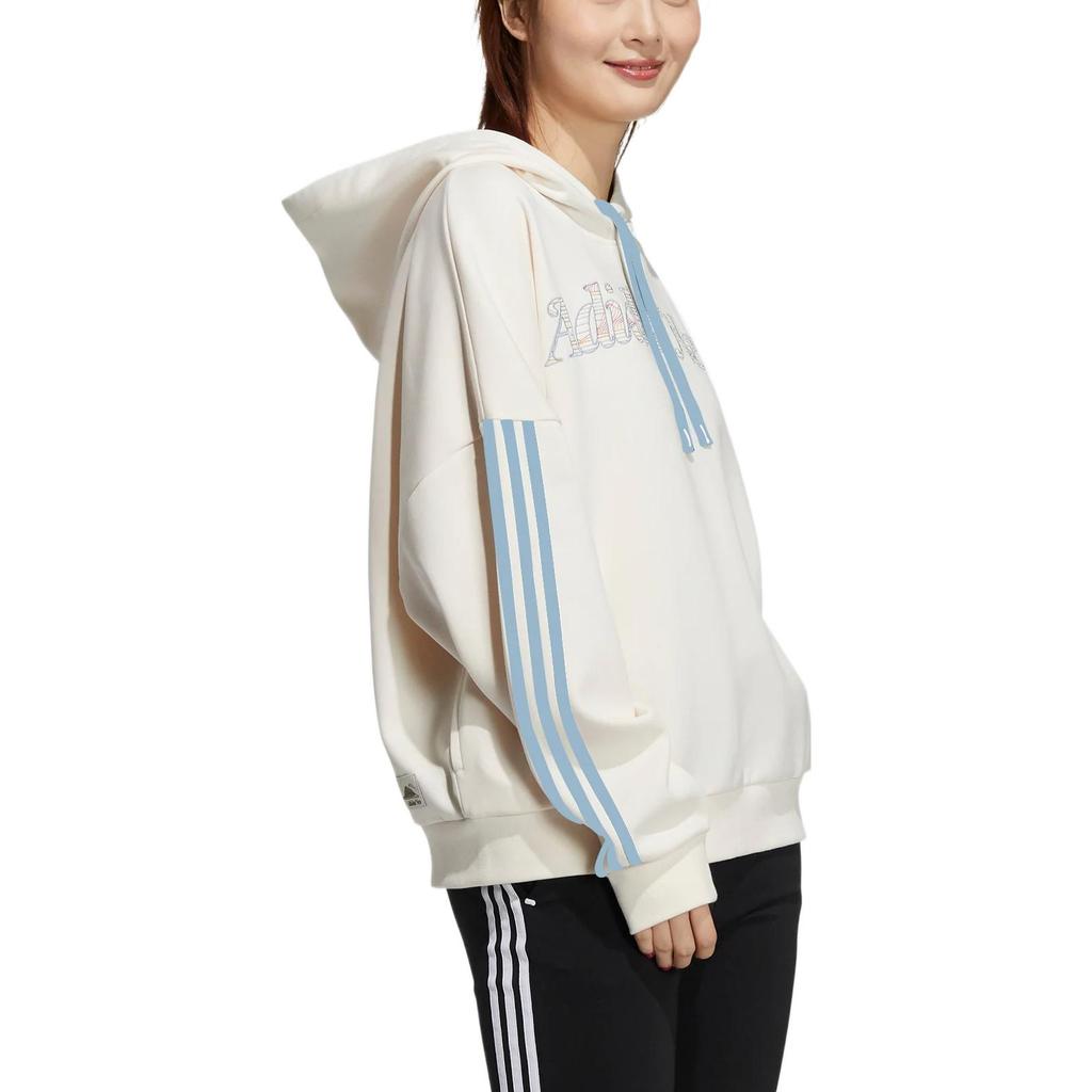 Adidas Neo Ard Hoodie With Letter Embroidery Women Hoodie Off-White HG1614
