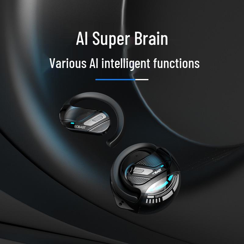 ST-T26 Smart AI Earbuds: Second Gen Wireless Bluetooth, 144 Language Translation.