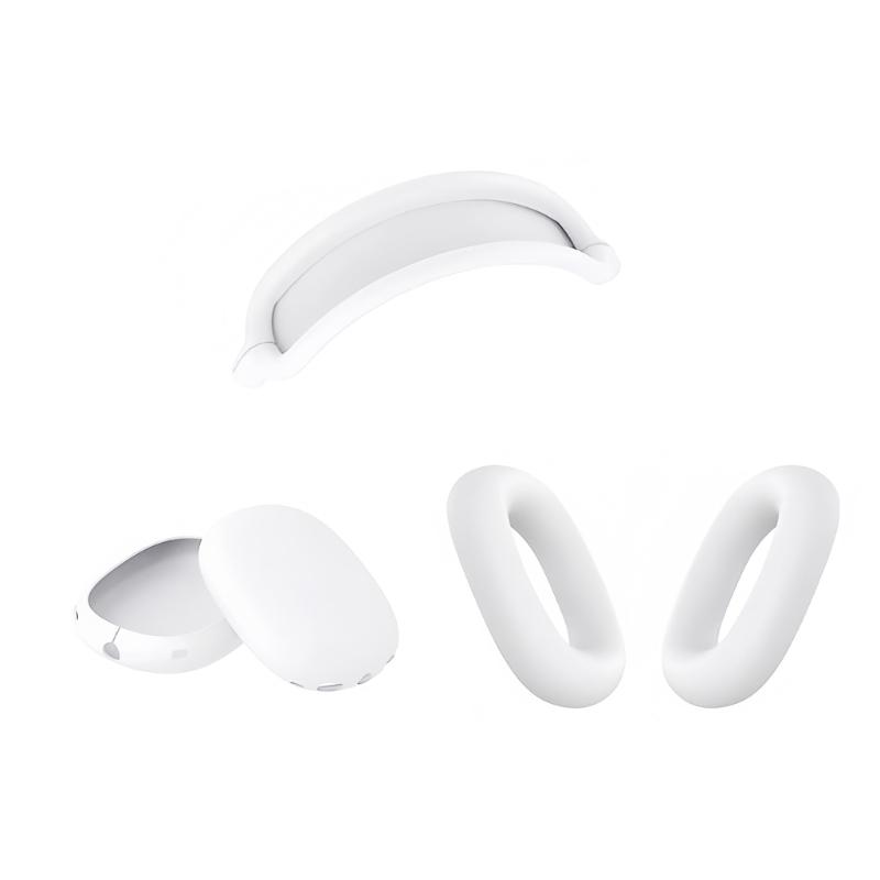 Upgrades Silicone Protective Cover Headband Ear Cushions & Outer Shell Sweat Resistant Strong Design For Headsets