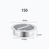 Stainless Steel Balcony Drainage Roof Round Floor Drain Cover Rain Pipe Cap Floor Drain Odor And Blockage Prevention