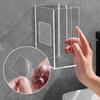1PCS Wall Mount Paper Towel Dispenser Clear Transparent Folded Paper Towel Holder Acrylic Hand Tissue Napkins Box Restroom