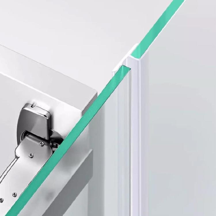 Silikonmaterialien Dichtungsstreifen Zubehör für Duschwand Bieten Lange Nutzungsdauer Haltbarkeit und Einfache Installation