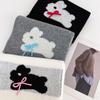 Warmer Cartoon Thick Shawl Soft Long Scarf Large Rabbit Knitted Scarf  Winter