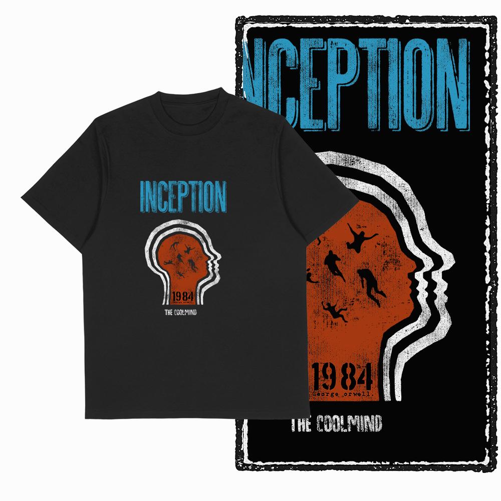 Coolmind X0010 100% Cotton Anti-war Print Exclusive Graphic Men T Shirt Big Size Men Tshirt Casual T-shirt for Men Tees