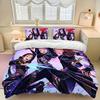 K-Pop: Juego de Funda Nórdica Demon Hunters Ropa de Cama Linda con Fundas de Almohada Gran Regalo Decoración de Habitación Infantil Perfecto para Habitación de Invitados Hogar