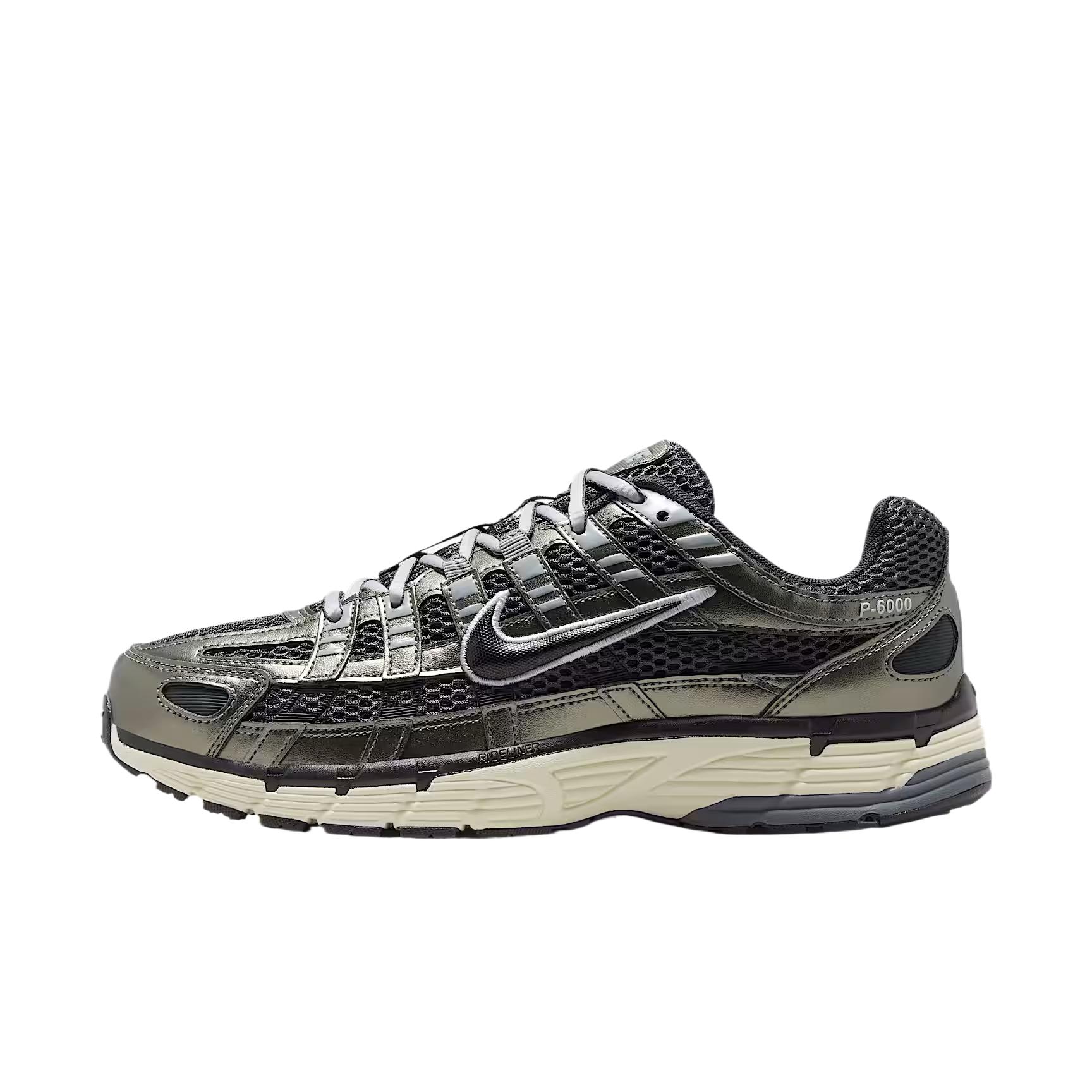 Nike P-6000 Comfortable Cushioning Retro Durable Breathable Low-Top Running Shoes Men sneakers IR0923-001 40