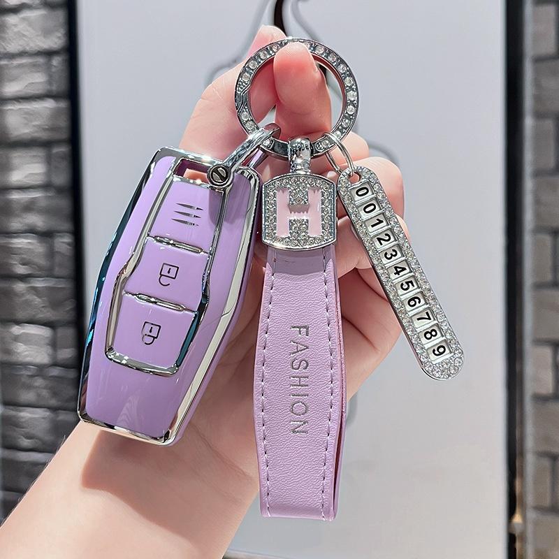Tpu Car Remote Key Case Cover Protect Shell Fob For Mitsubishi Outlander Control Accessories