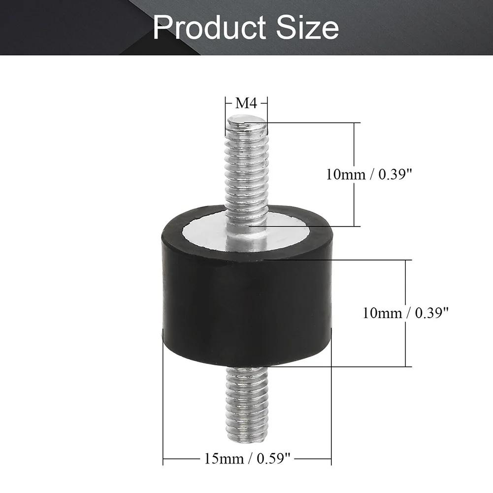 Rubber Vibration Isolator Mount Male Anti M3 M5 M6 Car Bobbin Isolator Damperm Herramientas Ferramentas Parafusadeira