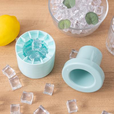 1PC - Silicone Ice Cup Ice Block Mold Cylinder Ice Grid Silicone Food Grade Ice Block Mold