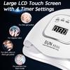 90W Nail Drying Lamp 10s For Fast Drying Gel Polish 45LEDs Nail Light Lamp Dryer With Smart Senor For Nair Art Manicure Tool