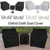3PC Waterproof Patio Table and Chair Covers Oxford Cloth Dust Cover Complete Protection Easy Maintenance