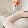 Winter Toilet Cover with Zipper and Handle Keep Warm andCozy for All-Season