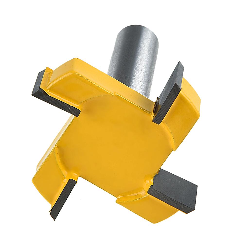 1PC 1/2" Shank Milling Cutter Wood Carving CNC Carbide Surfacing Router Bits Slab Flattening Planing Bit Wood