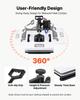 VEVOR Heat Press Machine 38 X 38 Cm 2-in-1 Combo Sublimation Press Machine, 360 Degrees Swing Away, Heat Up Fast and Even