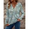 BITCED Women's Fashion Casual Long Sleeve V Neck Blouses & Shirts