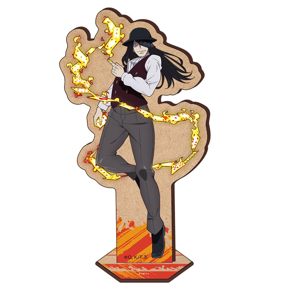ТВ-аниме «Огненная команда 3 сезон» Джокер деревянная фигурка-подставка