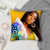 Rapper F-Flo Milli Fine Ho Stay Pillow Case Square Double-Sided Printing Short Plush Sofa Cushion Cover Bedroom Pillow