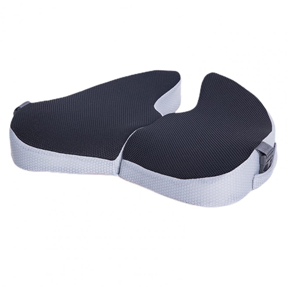 U shaped Ergonomic Cushion Support Cushion Memory Foam Hemorrhoid Seat Cushion for Posture Correction for Office