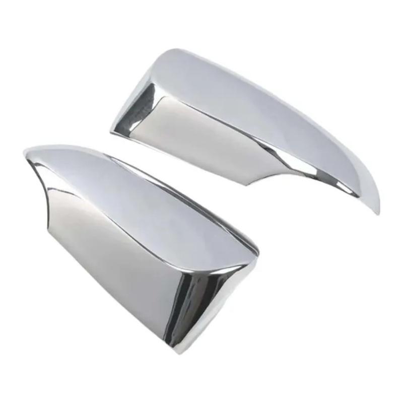 Door Mirror Shell For TOYOTA YARIS Vios 2013 2014 2015 2016 2017 2018 Chrome Silver Car Rearview Accessories Protective Cover