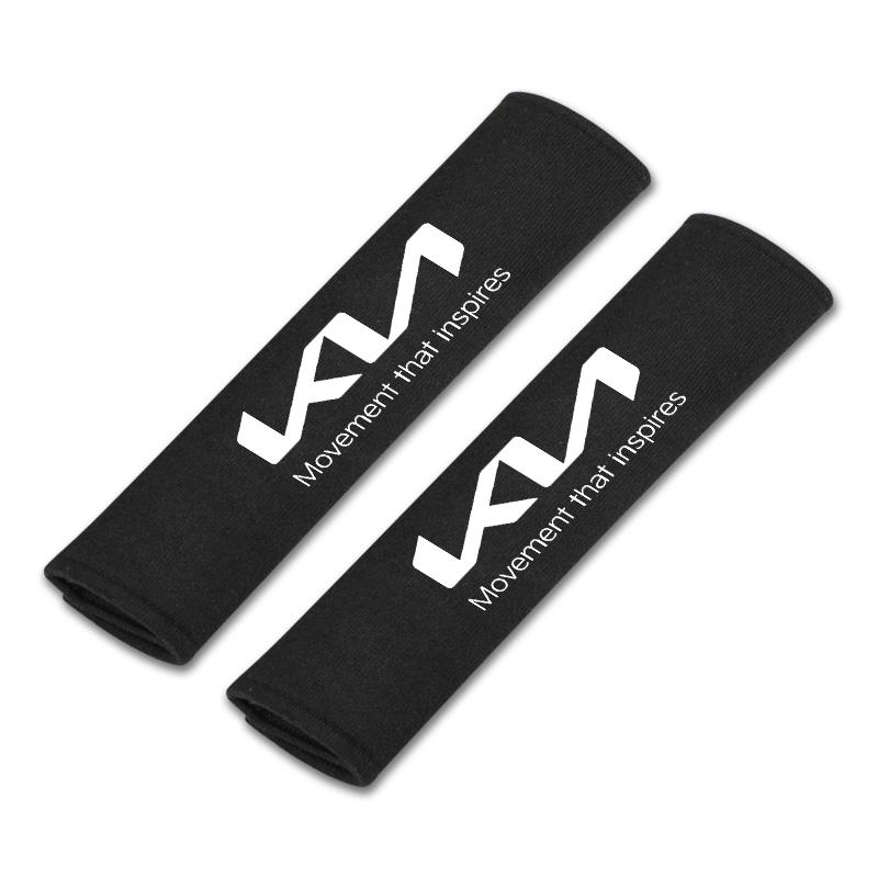

2pcs For KIA Sportage Rio Ceed Picanto K5 K9 Sorento Carbon Fiber Cotton Protection Cover auto Shoulder Cover car Accessories