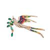 New Models Fashion Brooches for Women New Chinese Style Fashion Willow Branch Magpie Brooch Cheongsam Pins Accessories