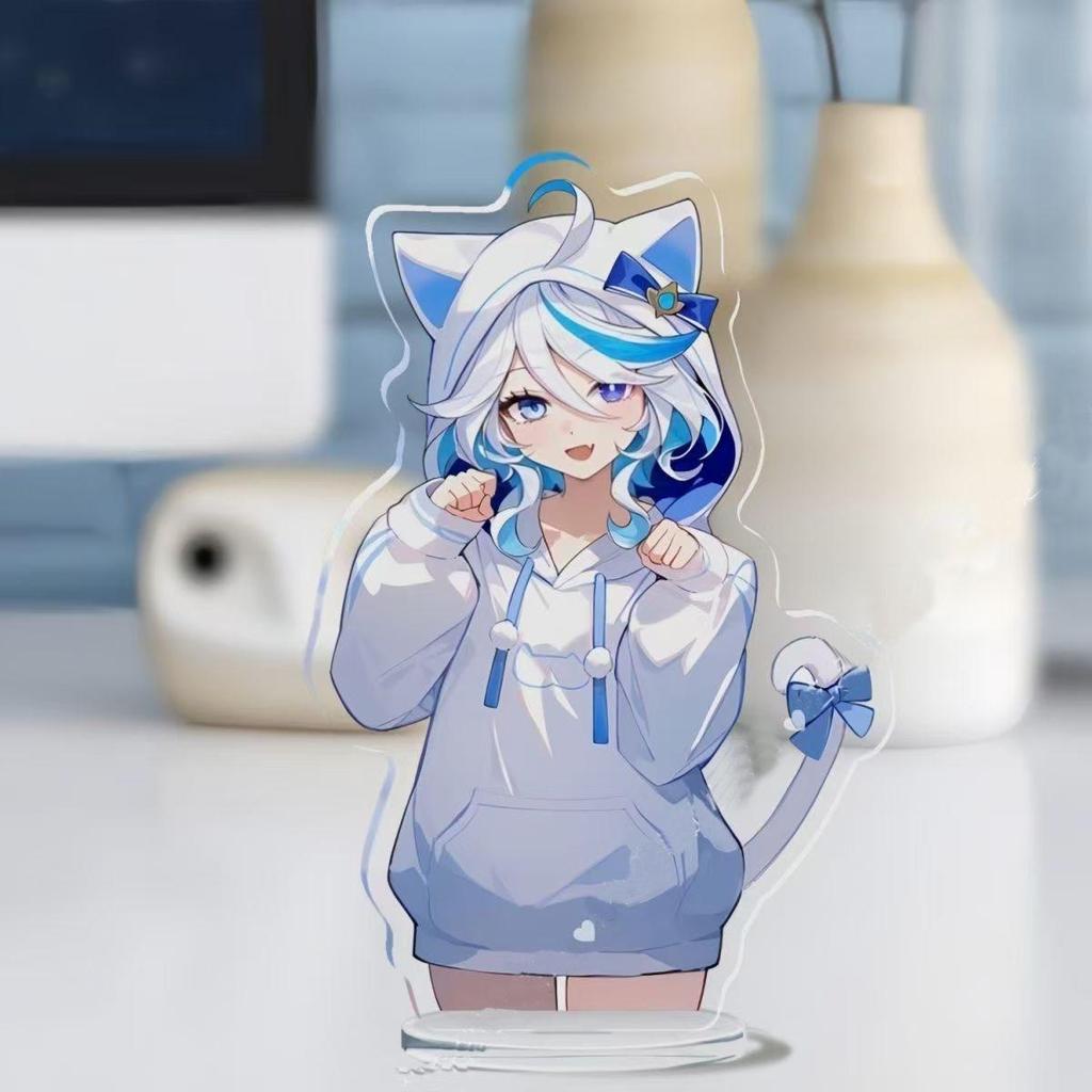 Furina Hydro Archon Acrylic Standee - 10cm Desktop Ornament