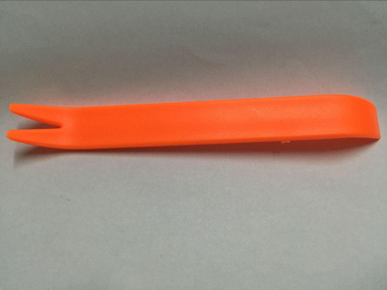 

Набор инструментов для снятия обшивки салона и дверных панелей для установки и звукоизоляции 18*2 cm оранжевый