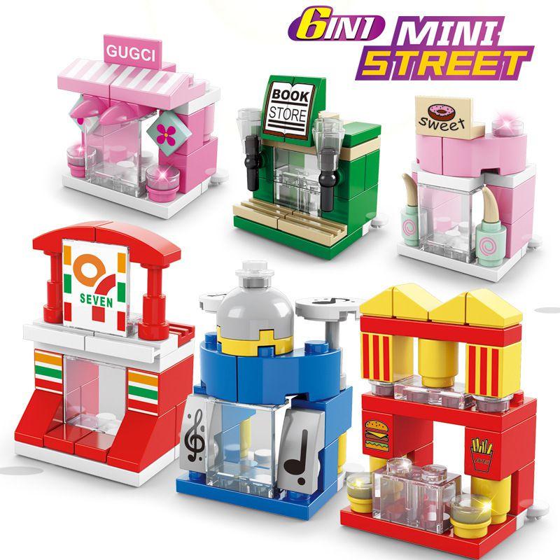 Discover The Excitement Of City Life With The Assembled Building Blocks Toy