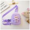 Chest Cartoon Doll Bag Nylon Material Adjustable Shoulder Strap Daily For