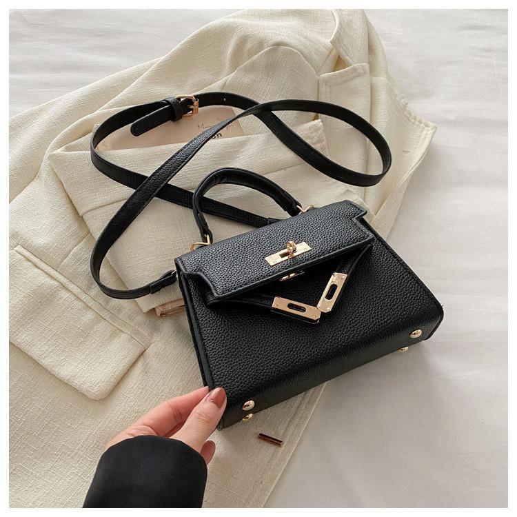 Retro Lässige Elegante Handtasche Damen 2024 Neue Koreanische Version Pendler Kleine Quadratische Tasche Mode Einzelne Umhängetasche