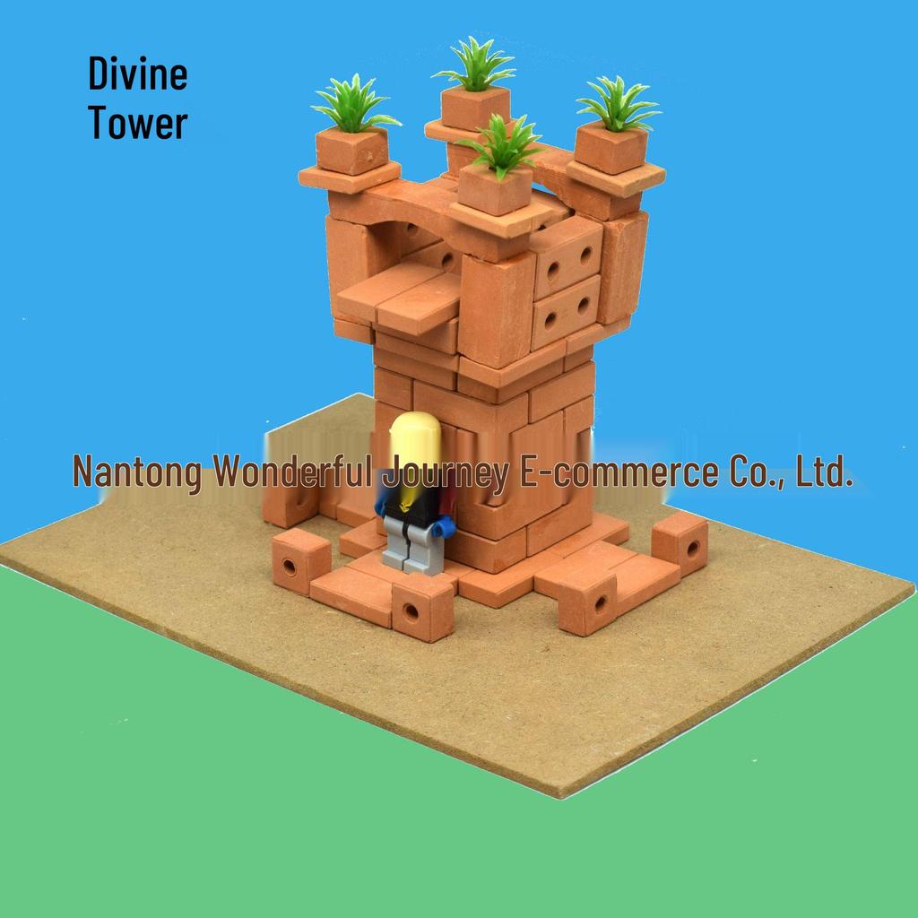 Little Bricklayer DIY Cement House Building Blocks - Educational Toy for Children