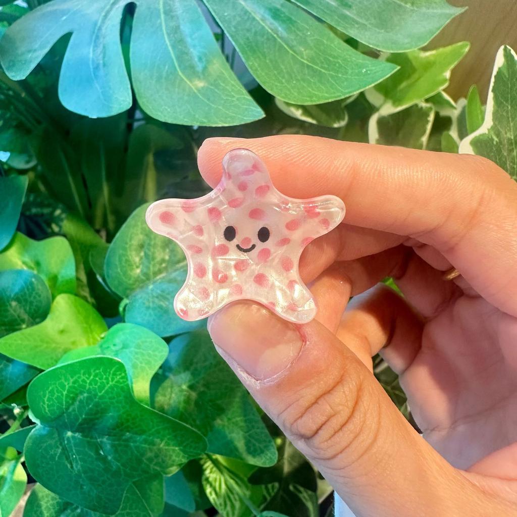 Muschel Pony Clip Delfin Seitenclip Krake Neu Ozean Kleintier Greifclip Krabbe Haarspange Seestern Haaraccessoires