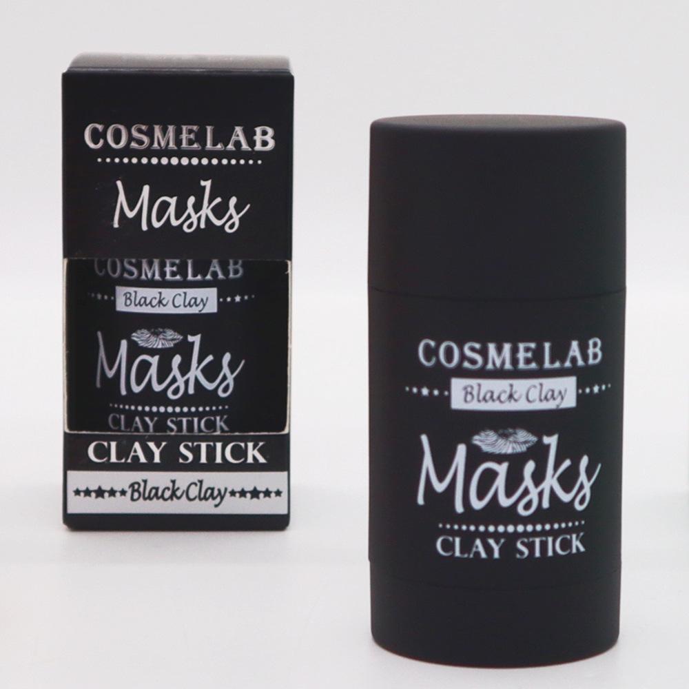 

Твердая маска с зеленым чаем, маска мазка, контроль жирности, очищающая грязевая маска, увлажняющая маска для лица, против прыщей, для удаления черных точек, 45 г чёрный