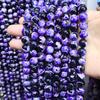Natural Fire Agate Round Beads for Jewelry Making – Necklace & Bracelet DIY Accessories, Semi-Finished.