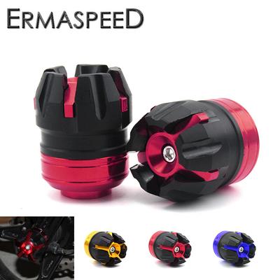 1 PCS Universal Motorcycle Frame Sliders Wheel Crash Protector CNC Aluminum Front Fork Wheel Frame Slider Motorcycle