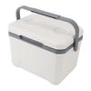 6L Large Insulated Portable Cooler, Lightweight Hard Cooler Car Cooler with Large Handle, Multifunctional Ice Chest for Beach Outdoor Camping BBQ Picn
