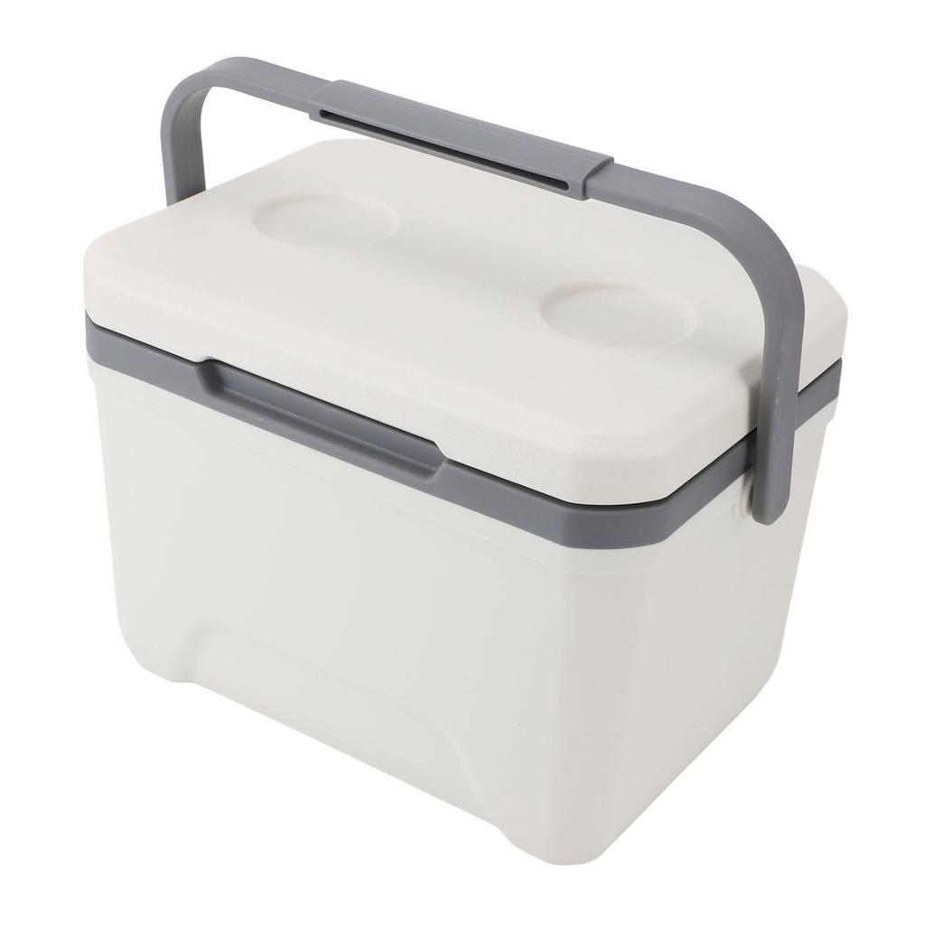 6L Large Insulated Portable Cooler, Lightweight Hard Cooler Car Cooler with Large Handle, Multifunctional Ice Chest for Beach Outdoor Camping BBQ Picn
