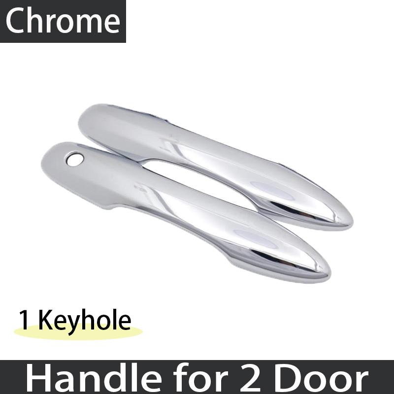 

Хромированная дверная ручка, защитная внешняя крышка для Toyota Yaris Xp210 Vitz 2022, аксессуары MK4 4 ~ 2022, автомобильные аксессуары 1 Keyhole