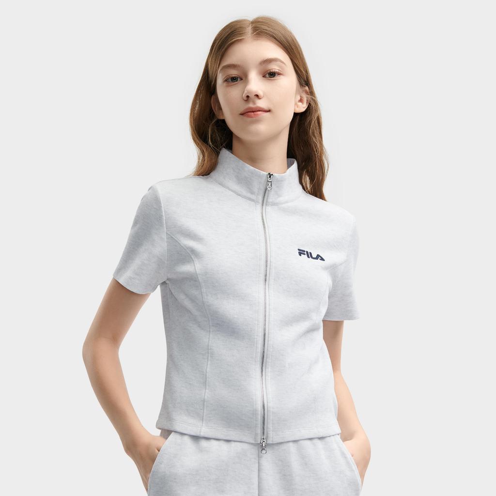 New FILA Knitwear Women's Light Heather Gray F11W429501FMG