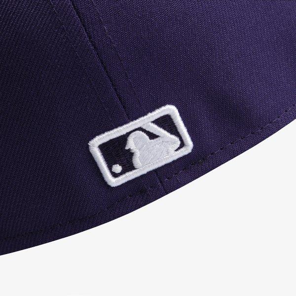 New Era Mlb La Dodgers Fitted Cap Purple 15131699